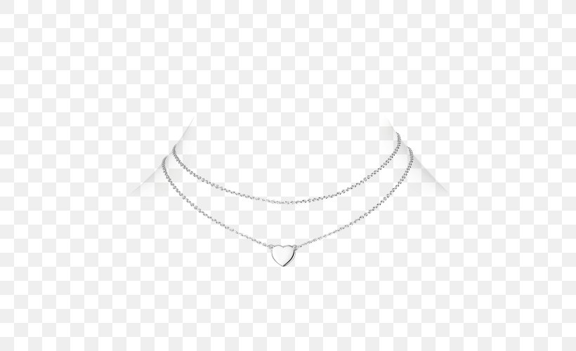 Necklace Silver Body Jewellery Chain, PNG, 500x500px, Necklace, Body Jewellery, Body Jewelry, Chain, Fashion Accessory Download Free