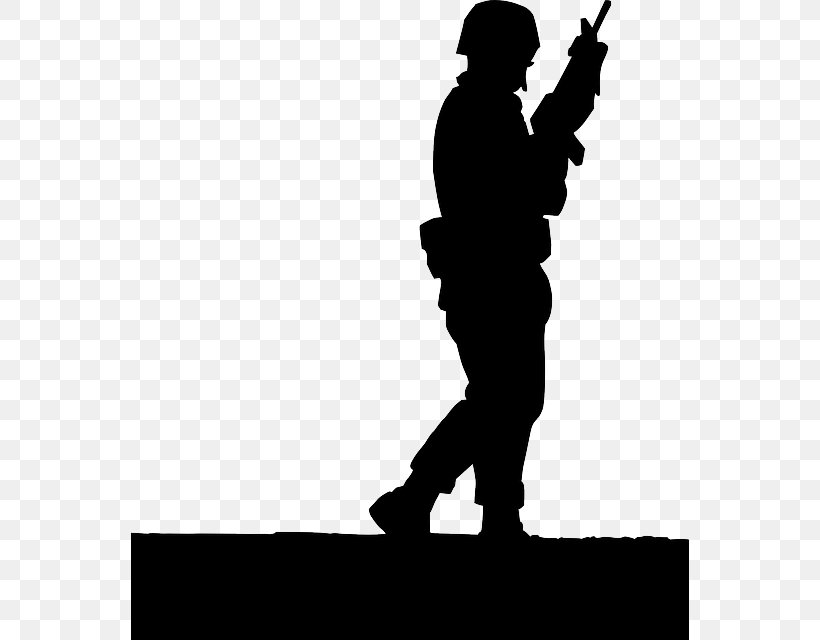 Second World War Soldier Army Military Clip Art, PNG, 558x640px, Second World War, Army, Black, Black And White, Hand Download Free