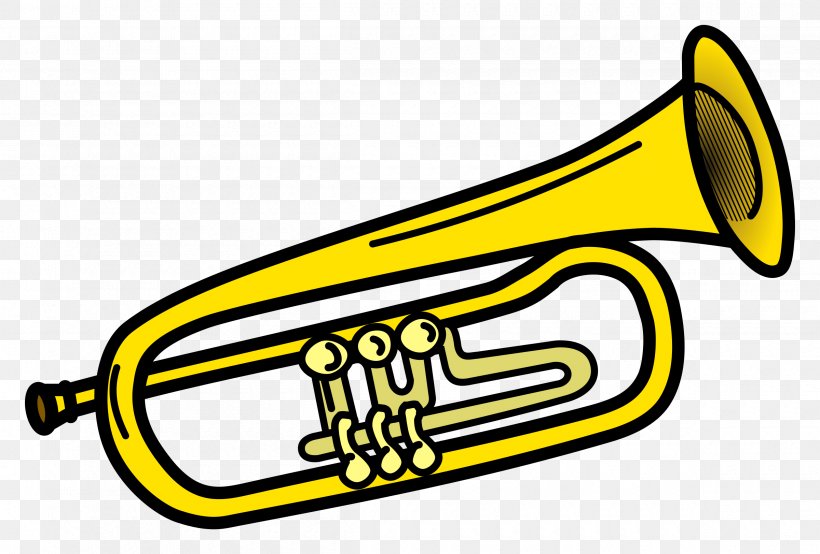 Trumpet Brass Instrument Clip Art, PNG, 2400x1624px, Watercolor, Cartoon, Flower, Frame, Heart Download Free