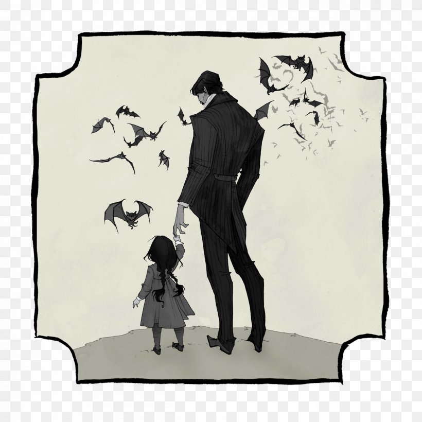Drawing The Pybus Family Illustrator Black Phillip, PNG, 1200x1200px, Drawing, Abigail Larson, Addams Family, Altered Book, Art Download Free