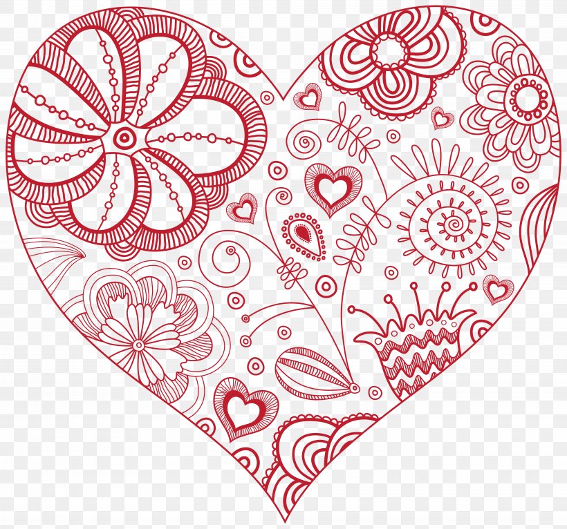 Paper Heart Clip Art, PNG, 8000x7480px, Watercolor, Cartoon, Flower, Frame, Heart Download Free