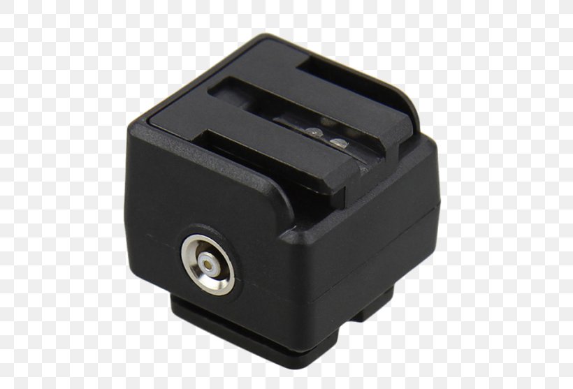 Adapter Hot Shoe Camera Flashes Photography, PNG, 600x557px, Adapter, Alpine Electronics, Camera, Camera Accessory, Camera Flashes Download Free