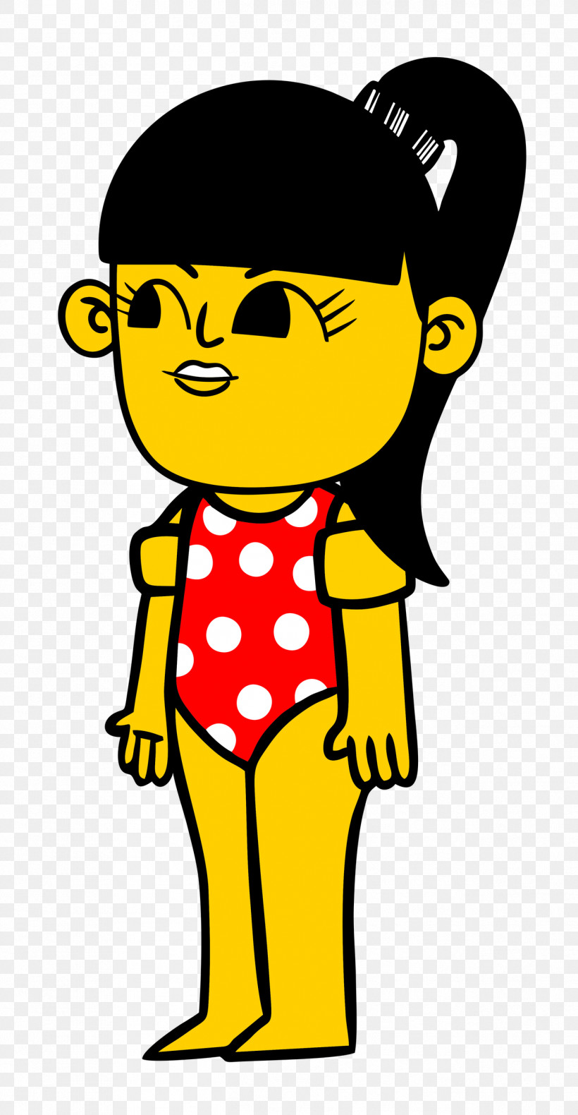 Cartoon Character Yellow Smiley Meter, PNG, 1297x2500px, Standing, Behavior, Cartoon, Character, Happiness Download Free