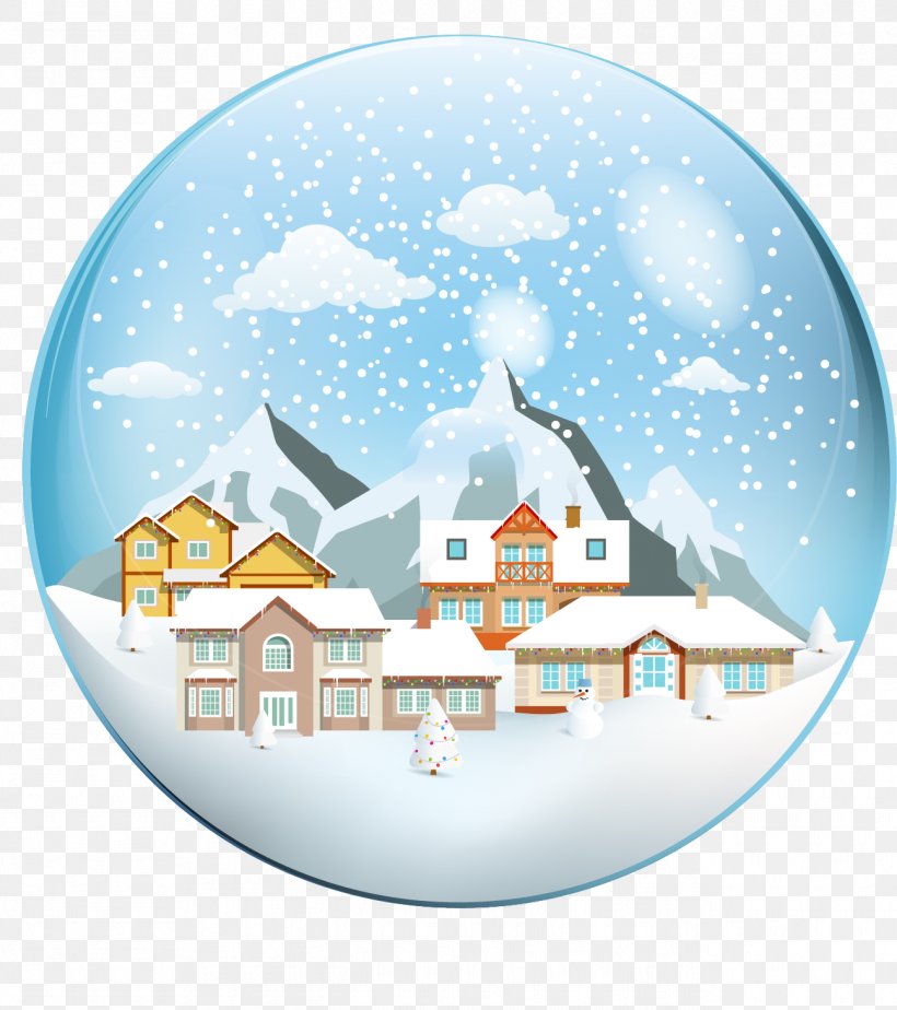 Christmas Cartoon Crystal Ball Illustration, PNG, 1295x1460px, Christmas, Arctic, Ball, Cartoon, Christmas Ornament Download Free