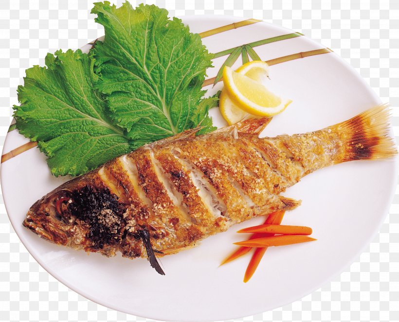 Dish Fried Fish Food Italian Cuisine, PNG, 2609x2110px, Dish, Animal Source Foods, Cuisine, Fish, Fish Fry Download Free
