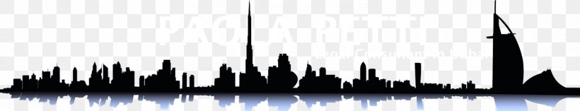 Dubai Abu Dhabi Skyline Clip Art, PNG, 1600x307px, Dubai, Abu Dhabi, Black, Black And White, Brand Download Free