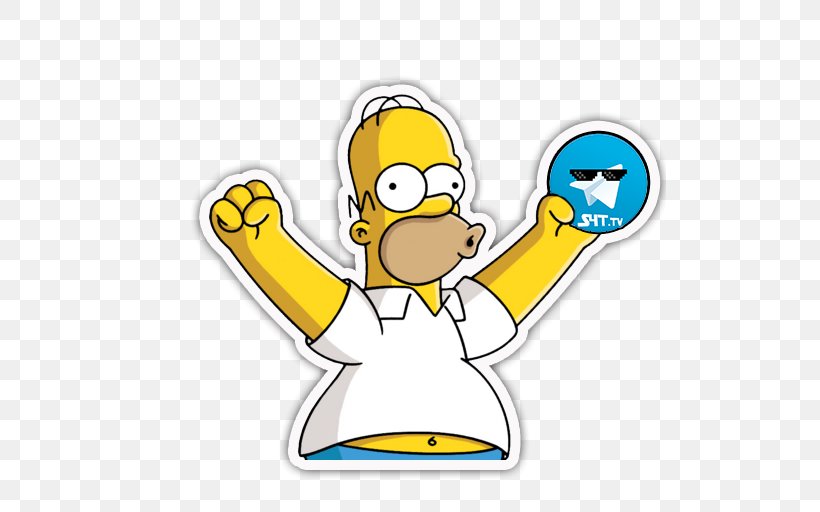 Homer Simpson Bart Simpson Lisa Simpson The Simpsons: Tapped Out, PNG, 512x512px, Homer Simpson, Area, Bart Simpson, Beak, Bird Download Free
