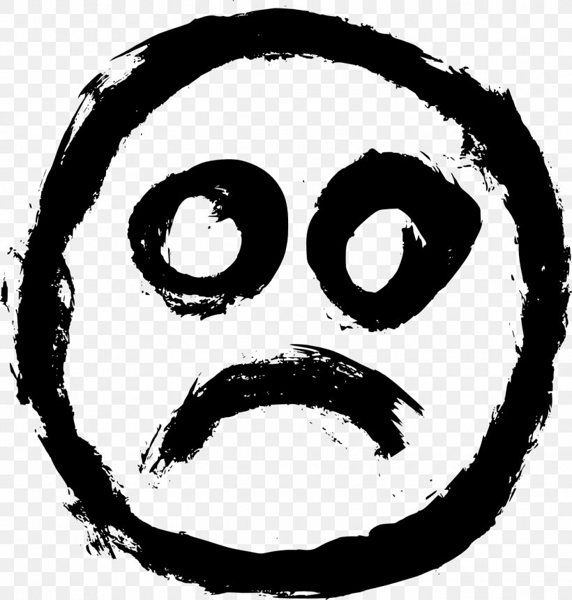 In My Head Emoticon Smiley Sadness, PNG, 1348x1414px, In My Head, Black And White, Emoticon, Eye, Face Download Free