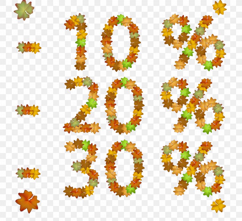 Percentage Numerical Digit Leaf, PNG, 2300x2108px, Percentage, Autumn, Autumn Leaves, Digital Data, Energy Conversion Efficiency Download Free
