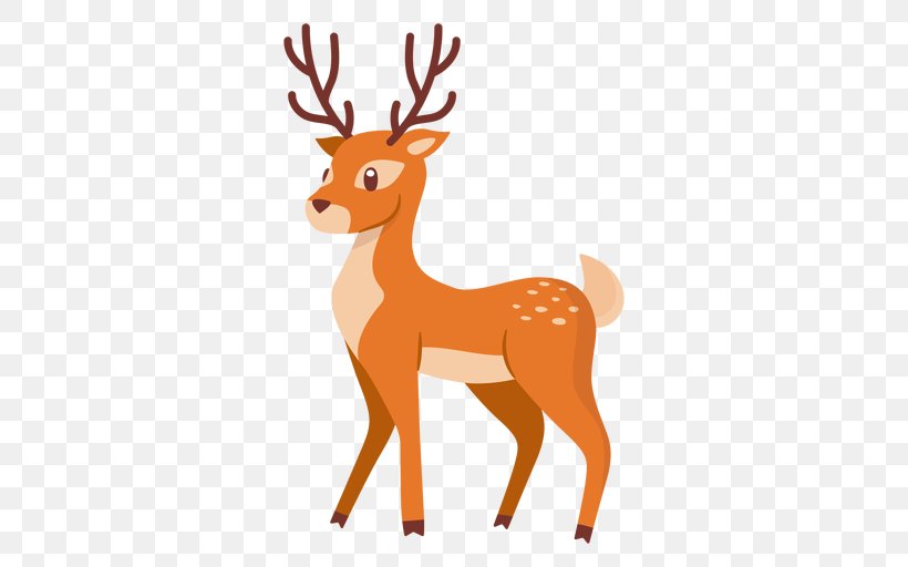 Reindeer Vector Graphics Moose Drawing, PNG, 512x512px, Reindeer, Animal Figure, Animated Cartoon, Animation, Antler Download Free