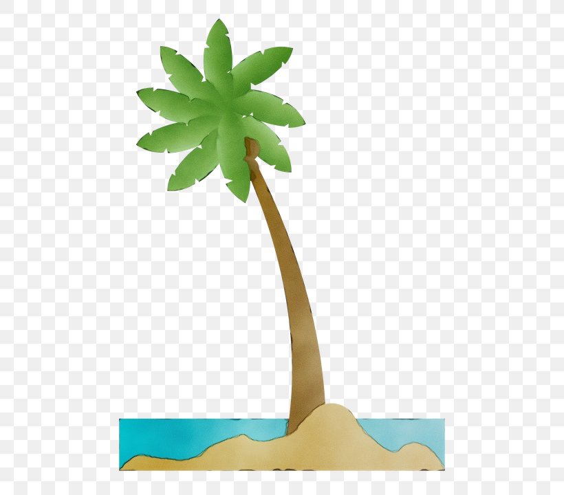 Cartoon Palm Tree, PNG, 528x720px, Watercolor, Arecales, Epe, Flower, Flowerpot Download Free