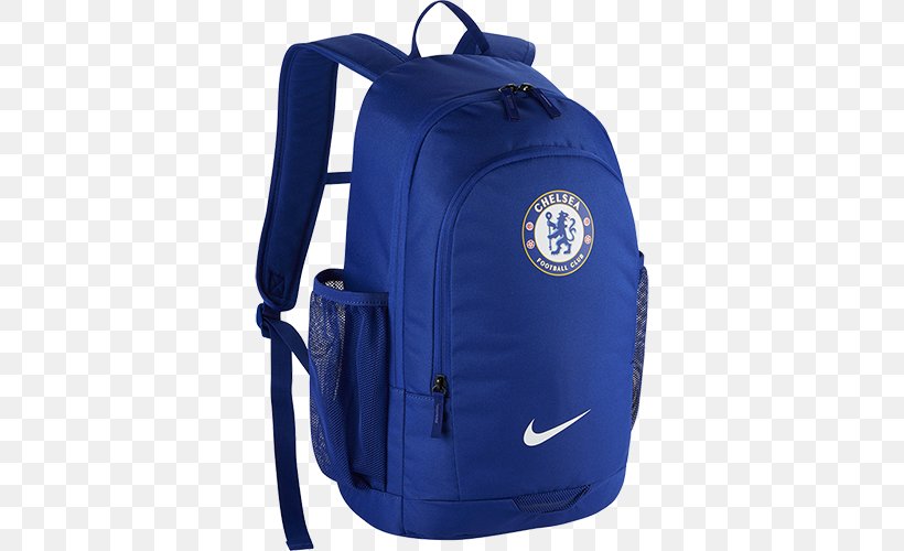 Chelsea F.C. Backpack Nike Football Bag, PNG, 500x500px, Chelsea Fc, Adidas, Backpack, Bag, Cobalt Blue Download Free