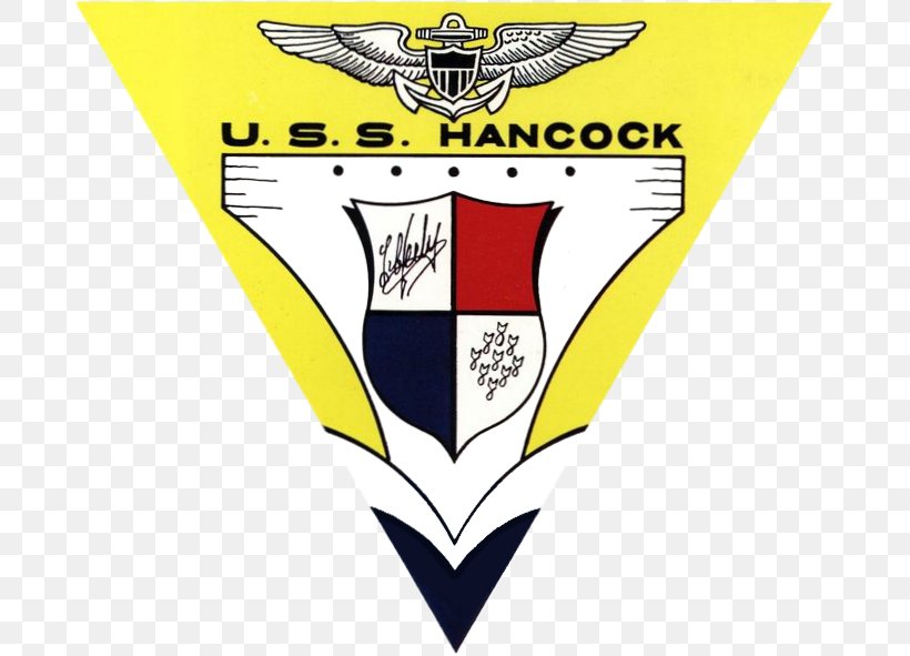 USS Hancock United States Navy Essex-class Aircraft Carrier Yankee Station, PNG, 683x591px, United States Navy, Aircraft Carrier, Brand, Essexclass Aircraft Carrier, Logo Download Free