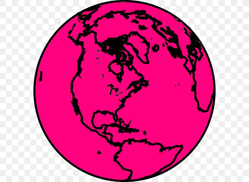 Global Youth Service Day Clip Art Globe Pink M White, PNG, 600x600px, Global Youth Service Day, Area, Black, Globe, Magenta Download Free