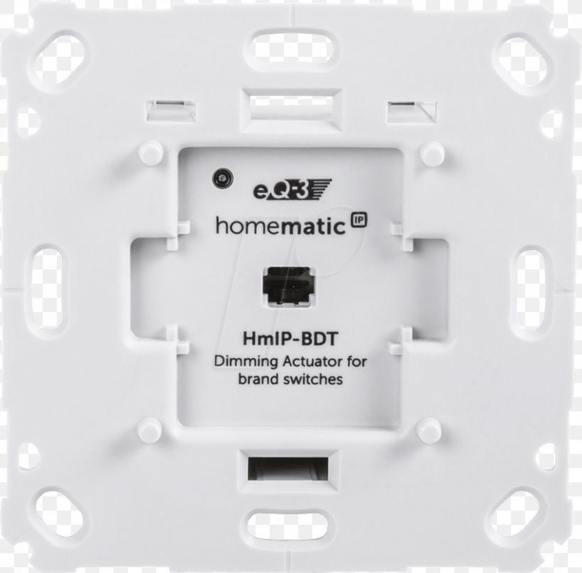Homematic IP Wireless Dimmer Actuator HmIP-BDT EQ-3 AG Home Automation Kits ELV Elektronik, PNG, 850x838px, Dimmer, Ac Power Plugs And Sockets, Actuator, Electric Current, Electrical Switches Download Free