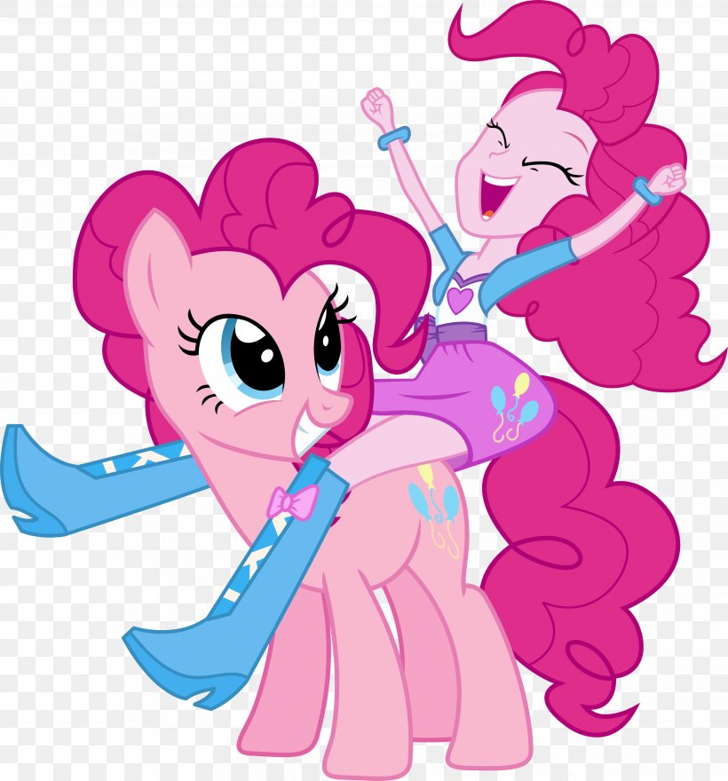 Pinkie Pie Pony Rarity Rainbow Dash Applejack, PNG, 3460x3717px, Watercolor, Cartoon, Flower, Frame, Heart Download Free