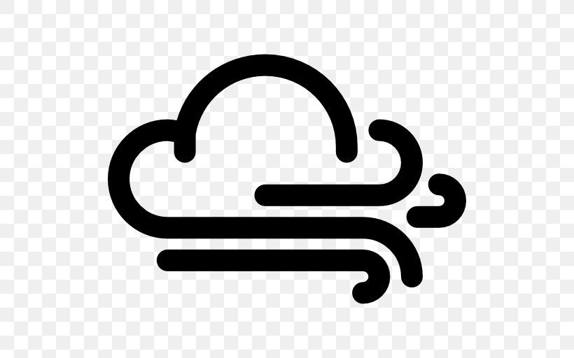 Meteorology Wind Cloud, PNG, 512x512px, Meteorology, Black And White, Cloud, Rain, Symbol Download Free