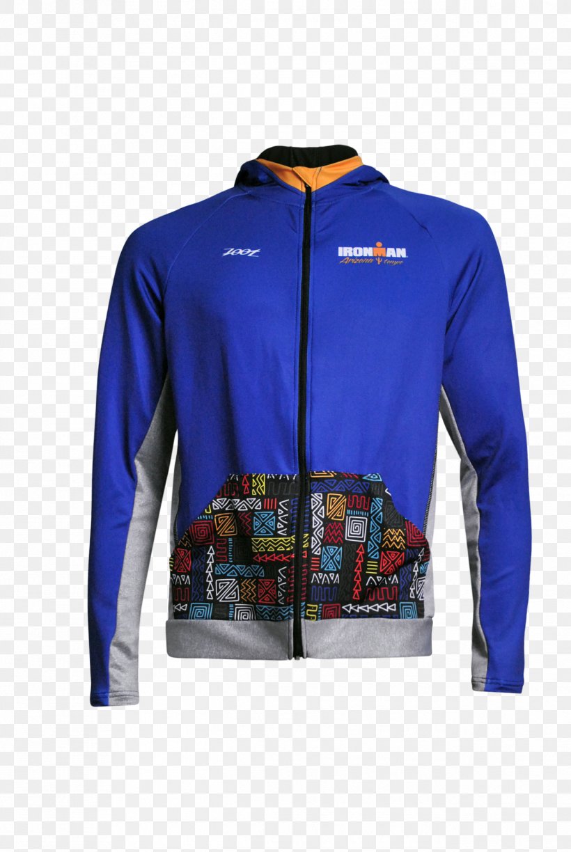 Jacket T-shirt Sweater Outerwear Hood, PNG, 1296x1936px, Jacket, Blue, Cobalt Blue, Electric Blue, Hood Download Free
