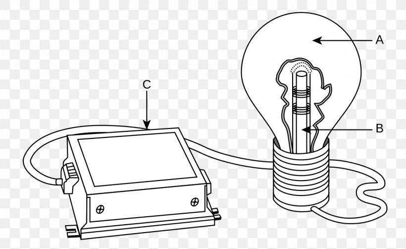 Lighting Electrodeless Lamp Electric Light, PNG, 1280x784px, Light, Area, Black And White, Cartoon, Communication Download Free