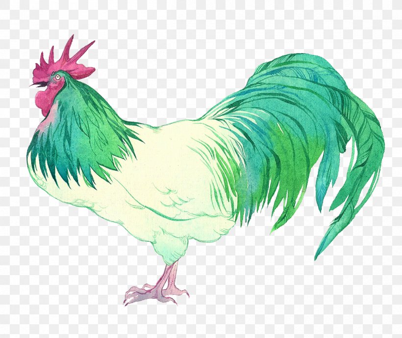 Rooster Chicken Gamecock Illustration, PNG, 1200x1007px, Rooster, Beak, Bird, Chicken, Cockfight Download Free