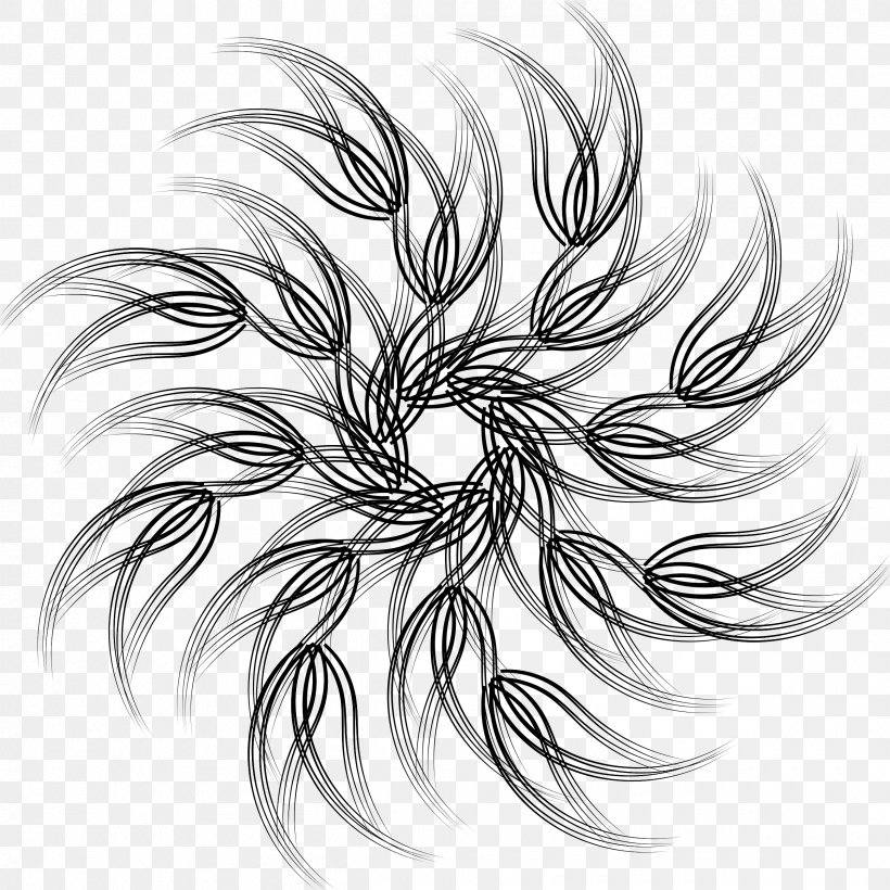 Drawing Line Shape Spiral, PNG, 2400x2400px, Drawing, Black, Black And White, Cdr, Disk Download Free