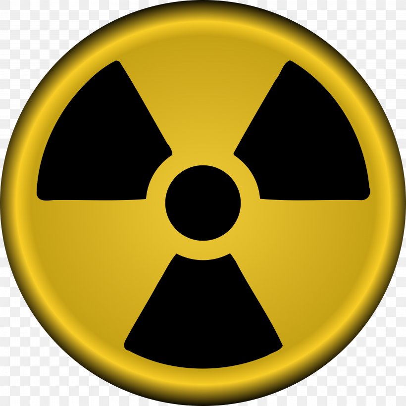 Radiation Nuclear Weapon Hazard Symbol Radioactive Decay, PNG, 3840x3840px, Radiation, Atom, Biological Hazard, Hazard Symbol, Nuclear Power Download Free