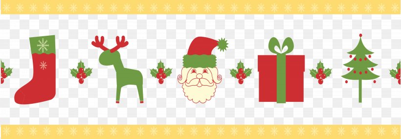 Santa Claus Christmas Ornament, PNG, 4026x1399px, Santa Claus, Christmas, Christmas Card, Christmas Decoration, Christmas Gift Download Free