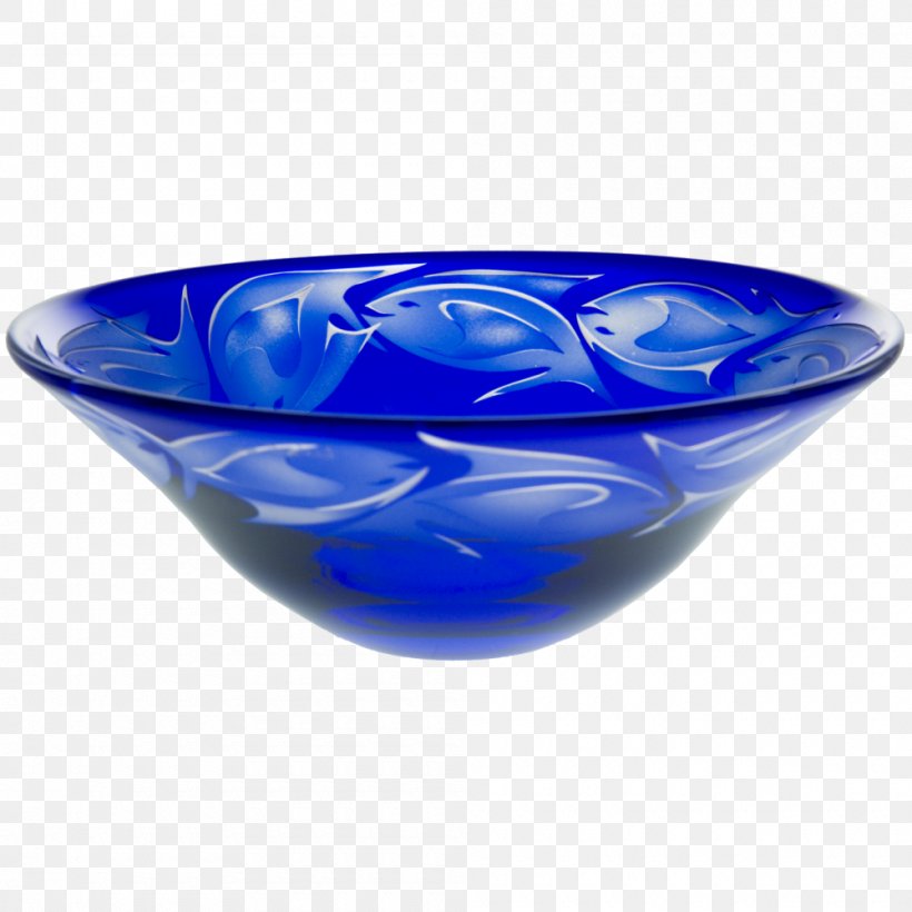 The Hirsel Glass Fish Cobalt Blue Bowl, PNG, 1000x1000px, Hirsel, Bowl, Cobalt Blue, Craft, Drawing Download Free