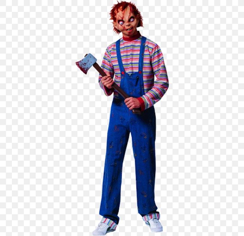 Chucky Halloween Costume Child's Play Halloween Costume, PNG, 500x793px, Chucky, Adult, Blue, Bride Of Chucky, Clothing Download Free