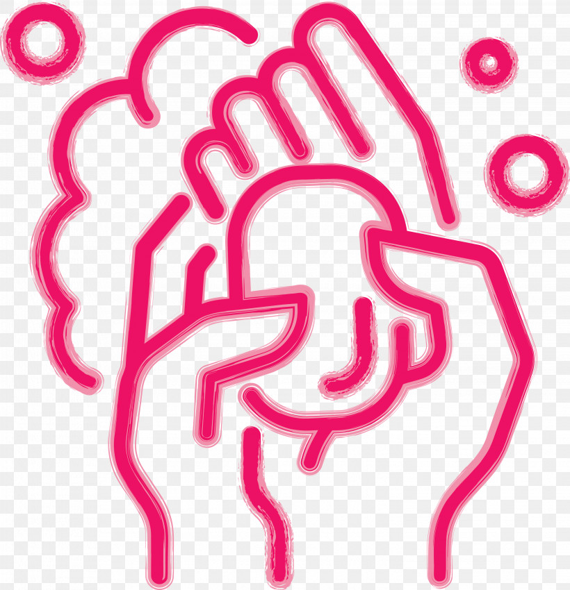 Corona Virus Disease Washing Hand Cleaning Hand, PNG, 2893x3000px, Corona Virus Disease, Cleaning Hand, Line, Magenta, Pink Download Free