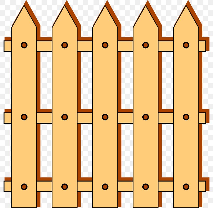 Picket Fence Gate Clip Art, PNG, 794x800px, Fence, Area, Document, Garden, Gate Download Free