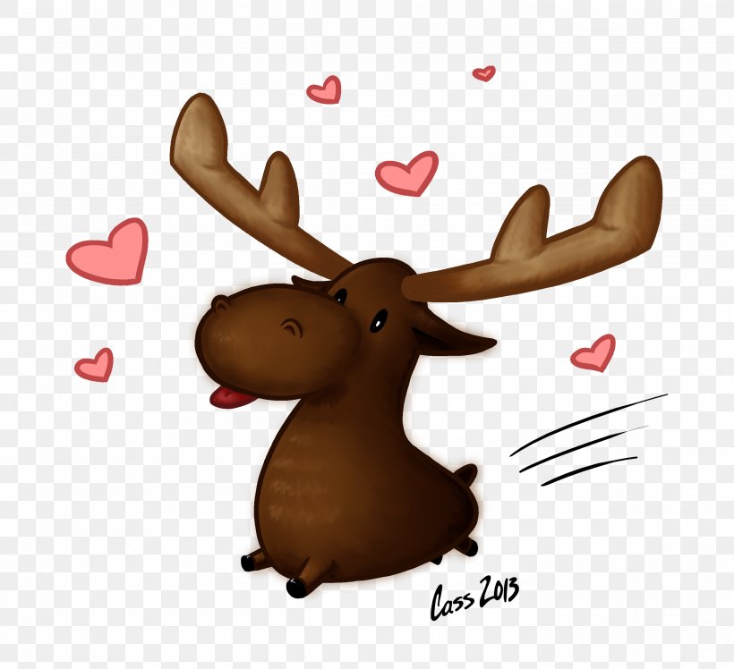 Reindeer Clip Art Antler Fandom Fangirl, PNG, 2786x2542px, Watercolor, Cartoon, Flower, Frame, Heart Download Free