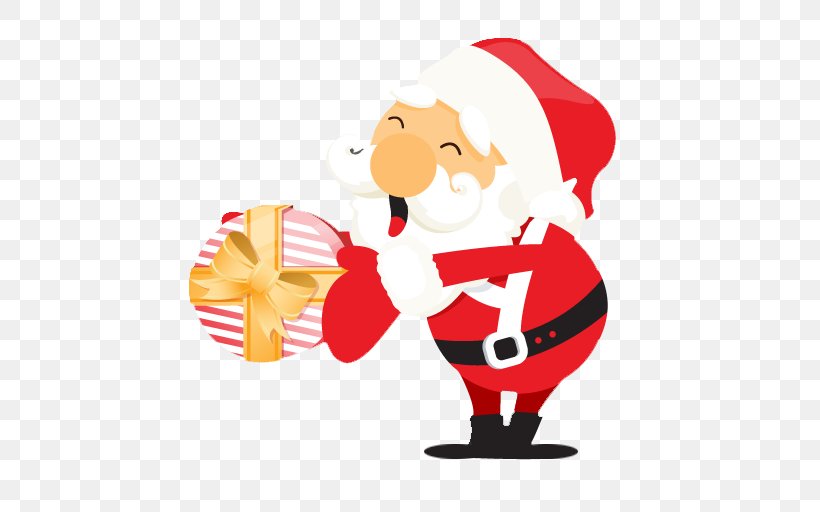 Santa Claus Christmas Gift, PNG, 512x512px, Santa Claus, Christmas, Christmas Decoration, Christmas Gift, Christmas Ornament Download Free