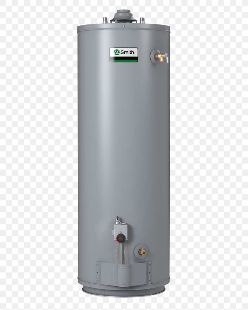 A. O. Smith Water Products Company Water Heating Natural Gas Electric Heating British Thermal Unit, PNG, 431x1024px, O Smith Water Products Company, British Thermal Unit, Cylinder, Electric Heating, Electricity Download Free