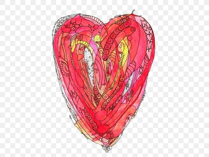 Heart Watercolor Painting Sketchbook, PNG, 480x614px, Watercolor, Cartoon, Flower, Frame, Heart Download Free