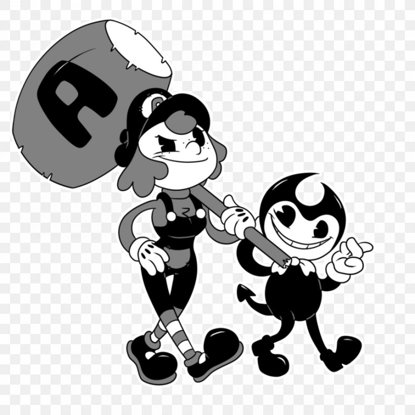 Bendy And The Ink Machine Devil Song Five Nights At Freddy's Fan Art, PNG, 894x894px, Bendy And The Ink Machine, Art, Black, Black And White, Cartoon Download Free