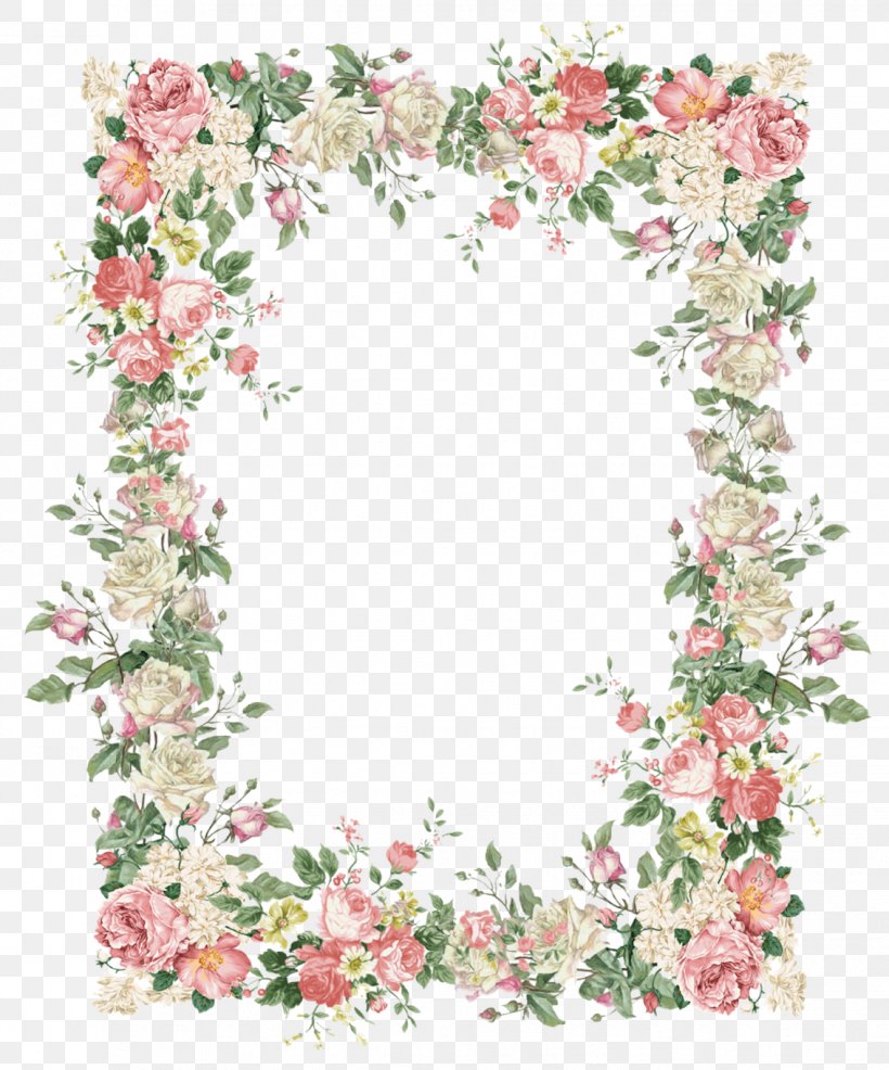 Flower Rose Floral Design Wreath Clip Art, PNG, 1134x1364px, Flower, Blossom, Border, Branch, Cut Flowers Download Free