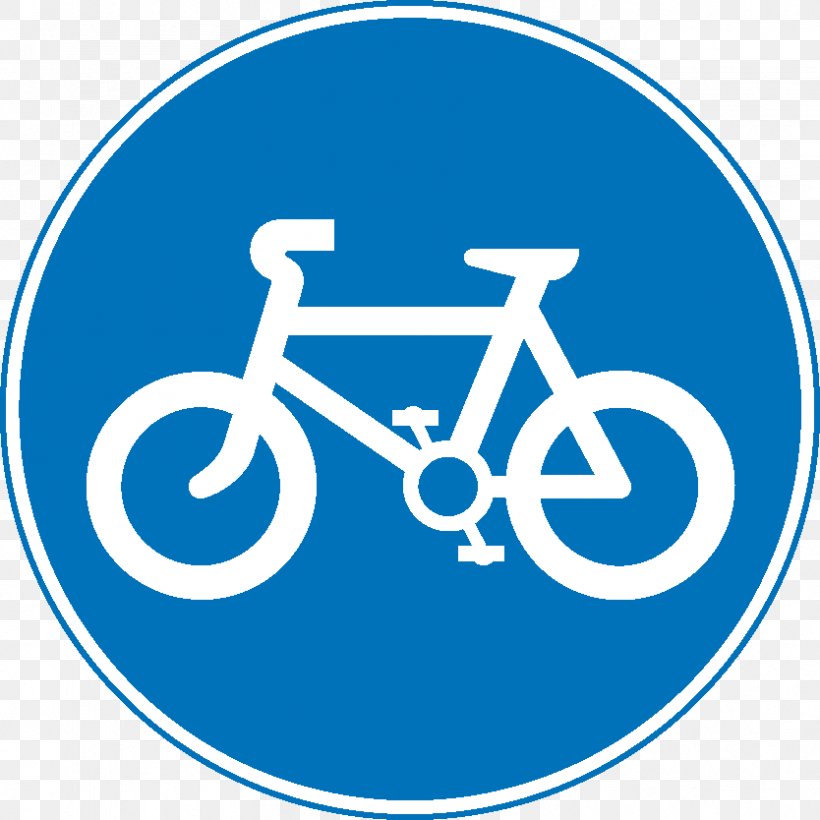 The Highway Code Traffic Sign Bicycle Road Segregated Cycle Facilities, PNG, 834x834px, Highway Code, Area, Bicycle, Bicycle Pedals, Blue Download Free
