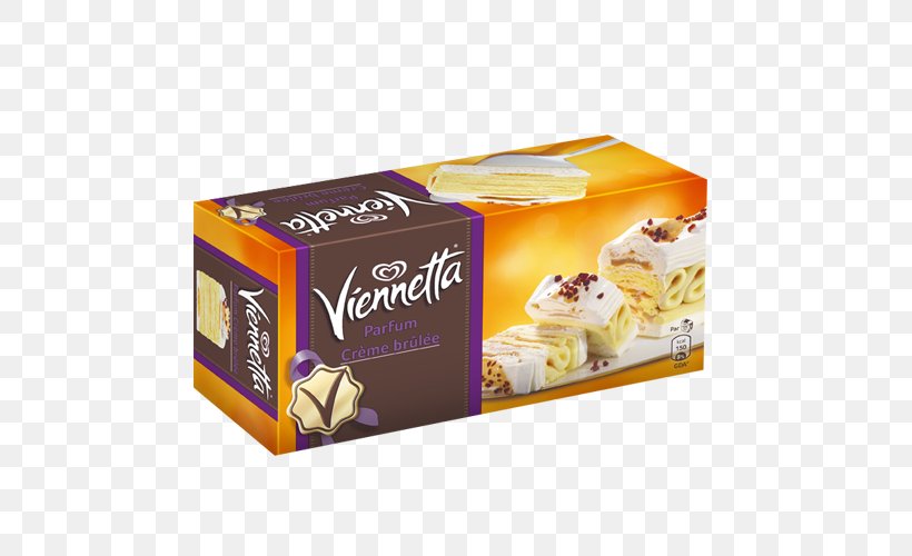 Ice Cream Crème Brûlée Viennetta Vanilla, PNG, 500x500px, Ice Cream, Box, Chocolate, Cream, Creme Brulee Download Free