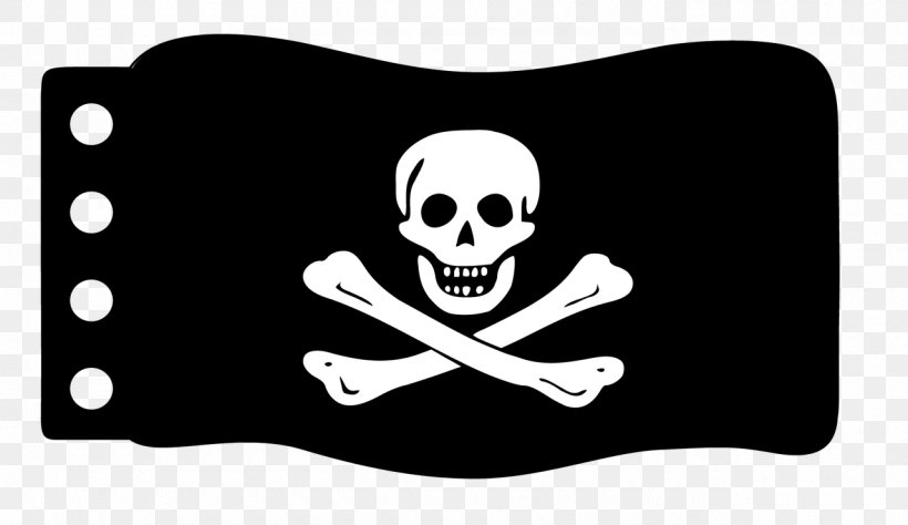 Jolly Roger Flag Pirate Vector Graphics Clip Art, PNG, 1280x741px, Jolly Roger, Black, Black And White, Bone, Calico Jack Download Free
