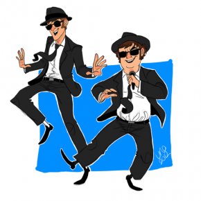 Blues Cliparts - The Blues Brothers Cartoon Clip Art PNG