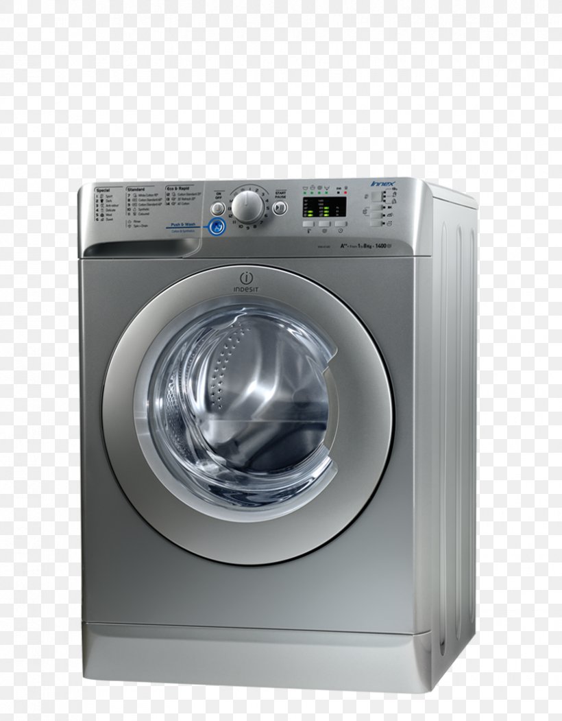 Washing Machines Home Appliance Indesit Co. Clothes Dryer Refrigerator, PNG, 830x1064px, Washing Machines, Clothes Dryer, Combo Washer Dryer, European Union Energy Label, Home Appliance Download Free