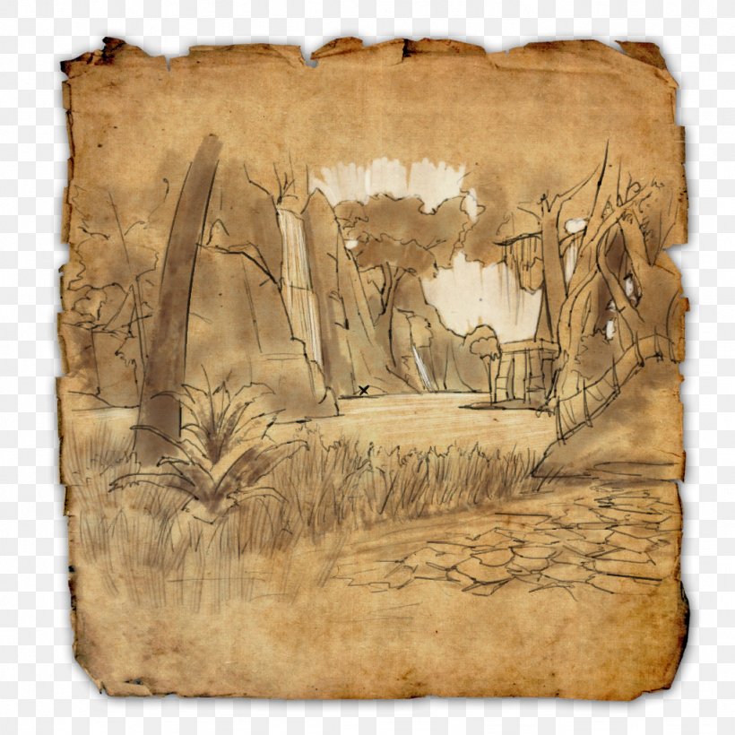 The Elder Scrolls Online Treasure Map Cyrodiil, PNG, 1024x1024px, Elder Scrolls Online, Buried Treasure, Cyrodiil, Elder Scrolls, Elder Scrolls Ii Daggerfall Download Free