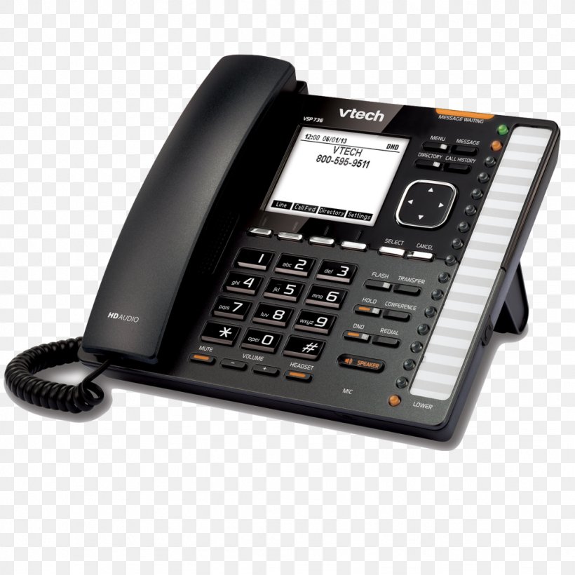 VoIP Phone Business Telephone System Deskset For ErisTerminal Digital Enhanced Cordless Telecommunications, PNG, 1024x1024px, Voip Phone, Alcatel Mobile, Answering Machine, Business Telephone System, Caller Id Download Free