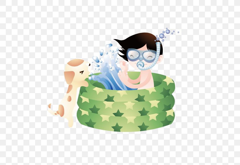 Adobe Illustrator Cartoon Illustration, PNG, 567x567px, Cartoon, Art, Bathing, Child, Eyewear Download Free