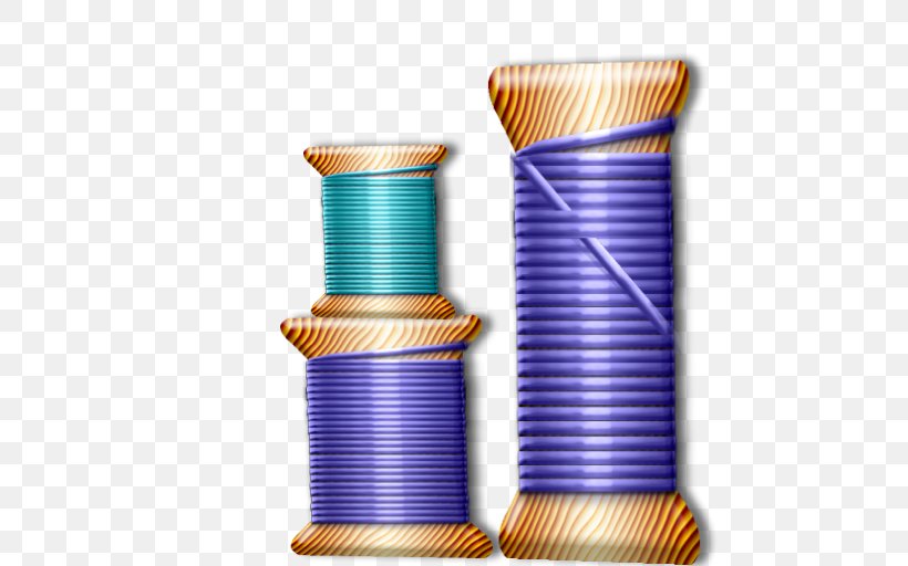 Hand-Sewing Needles Thread Embroidery Clip Art, PNG, 512x512px, Sewing, Bobbin, Cylinder, Drawing, Embroidery Download Free