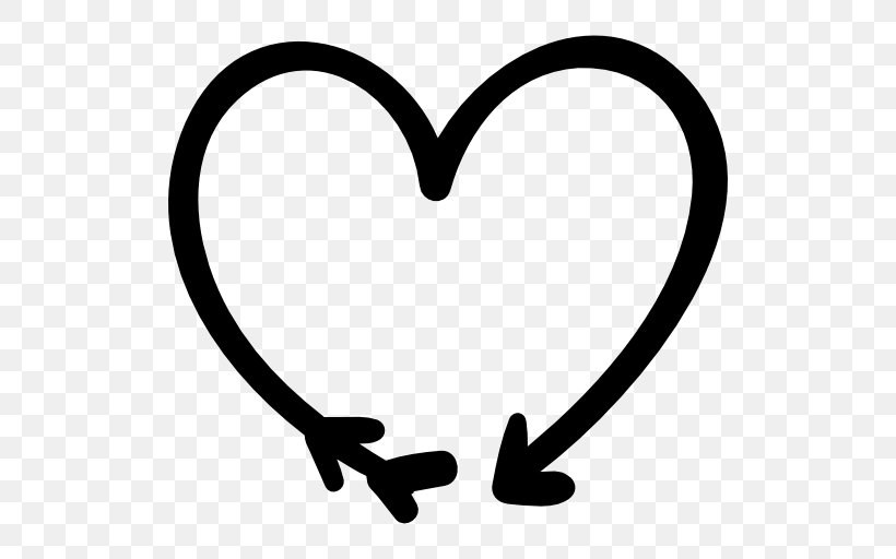 Heart, PNG, 512x512px, Heart, Black And White, Love, Monochrome Photography, Sign Download Free