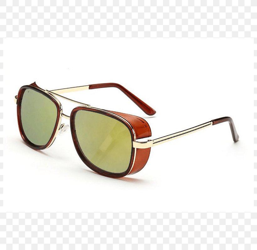 Mirrored Sunglasses Iron Man Eyewear Steampunk, PNG, 800x800px, Sunglasses, Clothing, Clothing Accessories, Eyeglass Prescription, Eyewear Download Free