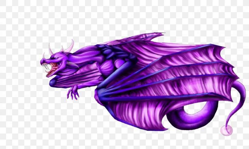 Illustration Graphics Organism, PNG, 1024x614px, Organism, Dragon, Fictional Character, Mythical Creature, Purple Download Free