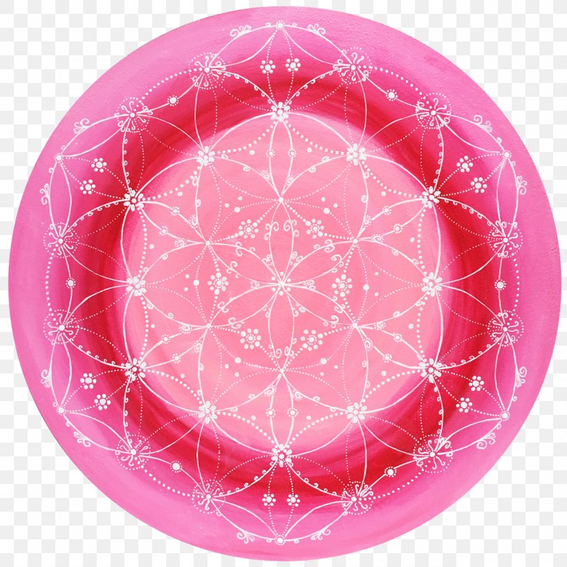Mandala Circle ... Reiki Doreen Gündel ... Painting Intuition, PNG, 1280x1280px, Mandala, Dishware, Intuition, Love, Magenta Download Free